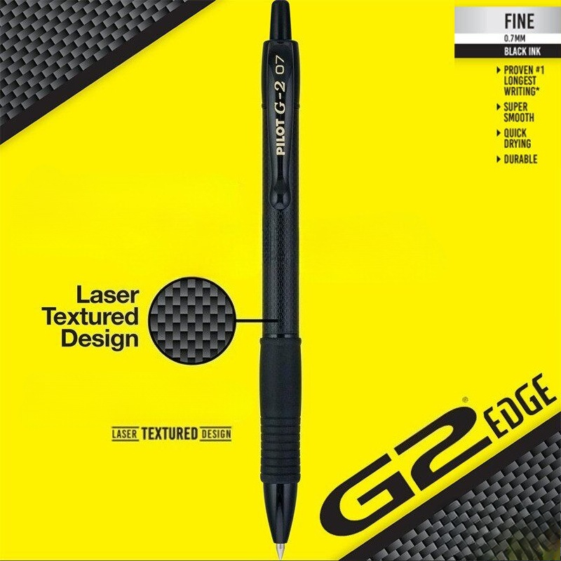 Pilot Pen G2 - Japanese Pilot Ballpoint Pen Carbon Fiber