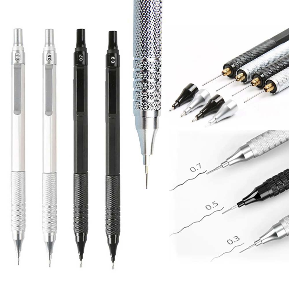 0.3 0.5 0.7 0.9 2.0mm Drawing  - đánh giá và giá Mechanical Pencil 0.3