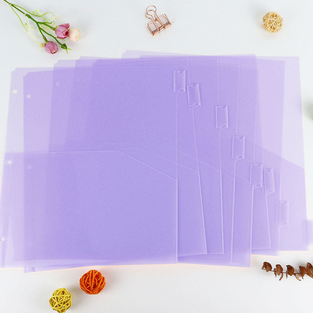 2Sets A4 PP Plastic Binder Div - đánh giá và giá Tab Divider A4