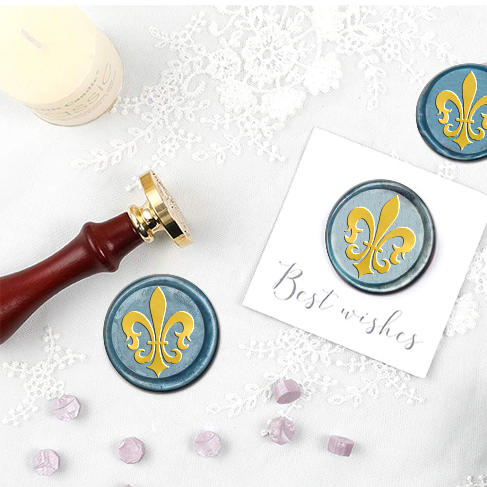 1pc Oval/Round/Square Mixed Wa - đánh giá và giá Wax Seal Stamp Set