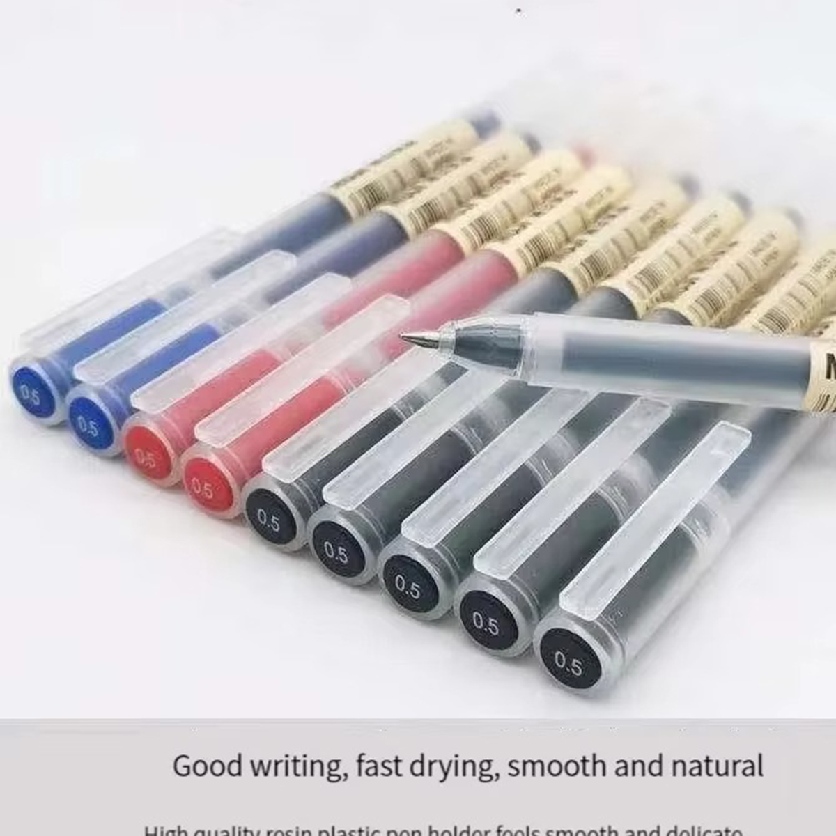 3-6Pcs Kawaii Gel Pen Black/Re - đánh giá và giá Muji Stationery Gel Pen