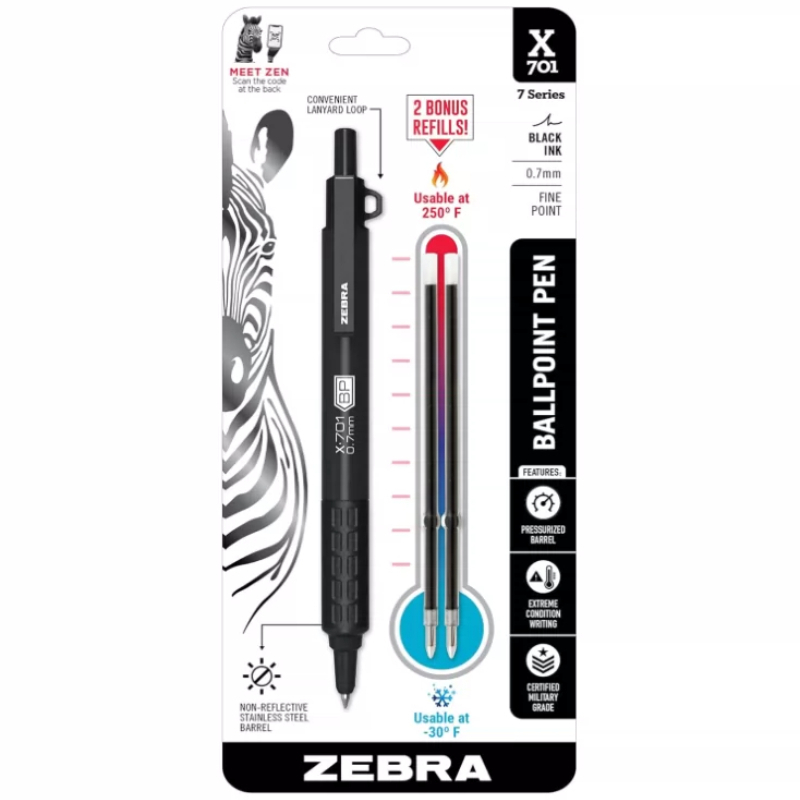 Japan ZEBRA F-701 402 G-301 St - đánh giá và giá Zebra Pen F-301