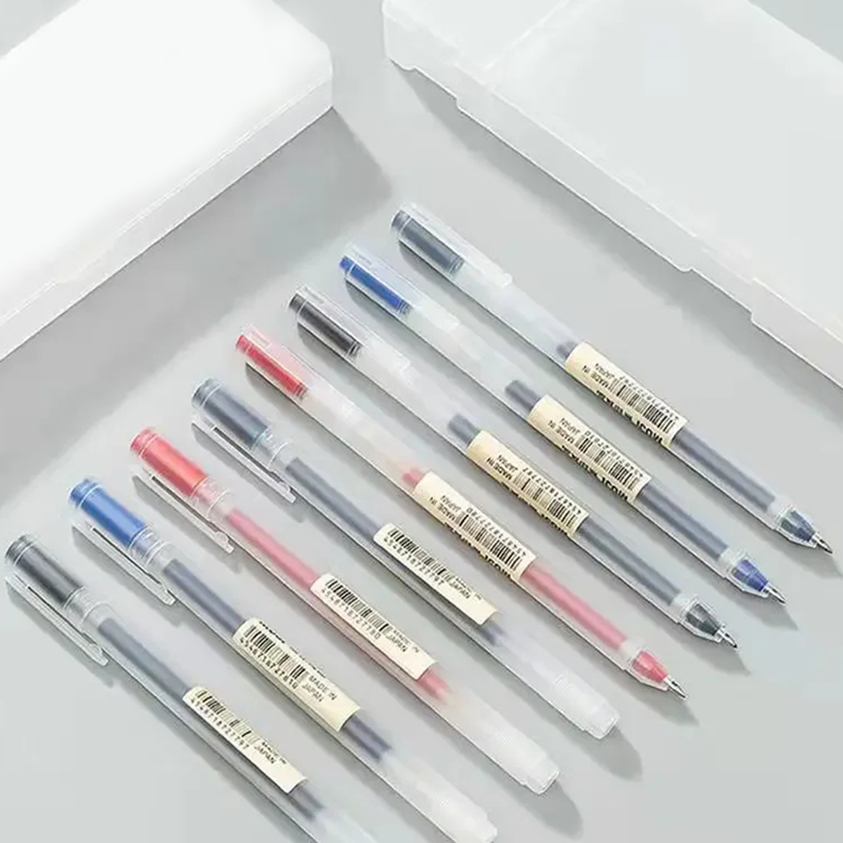 3-6Pcs/Set 0.38mm Kawaii MUJIs - đánh giá và giá Muji Stationery Gel Pen