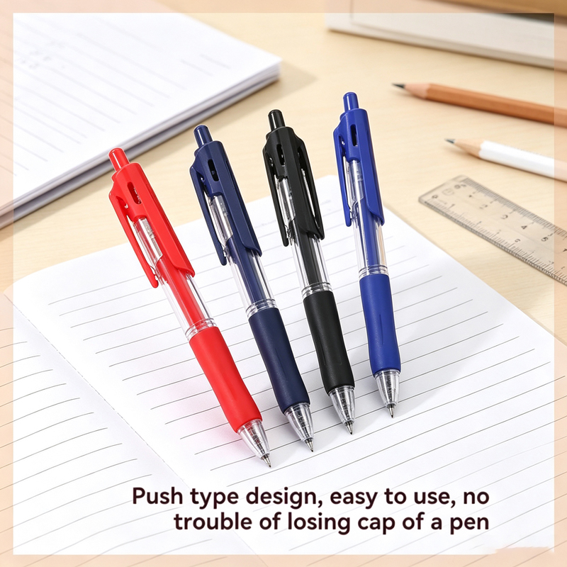 0.5mm Retractable Press MUJIs  - đánh giá và giá Muji Stationery Gel Pen