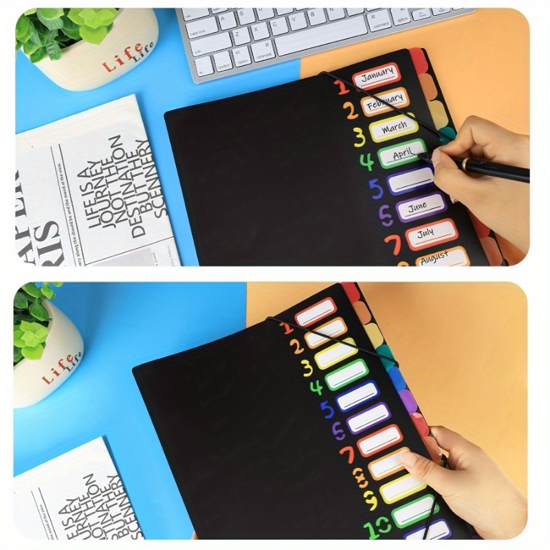 1Pc Black/White Cover Multi-La - đánh giá và giá Tab Divider A4