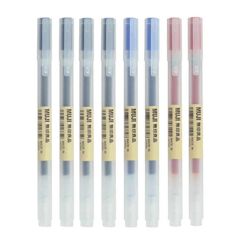 6/8Pcs/Set Kawaii MUJIs Gel Pe - đánh giá và giá Muji Stationery Gel Pen