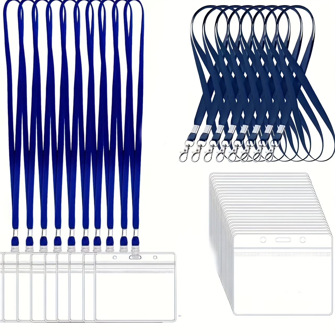 10 sets Transparent PVC ID Car - đánh giá và giá Index Card Holder