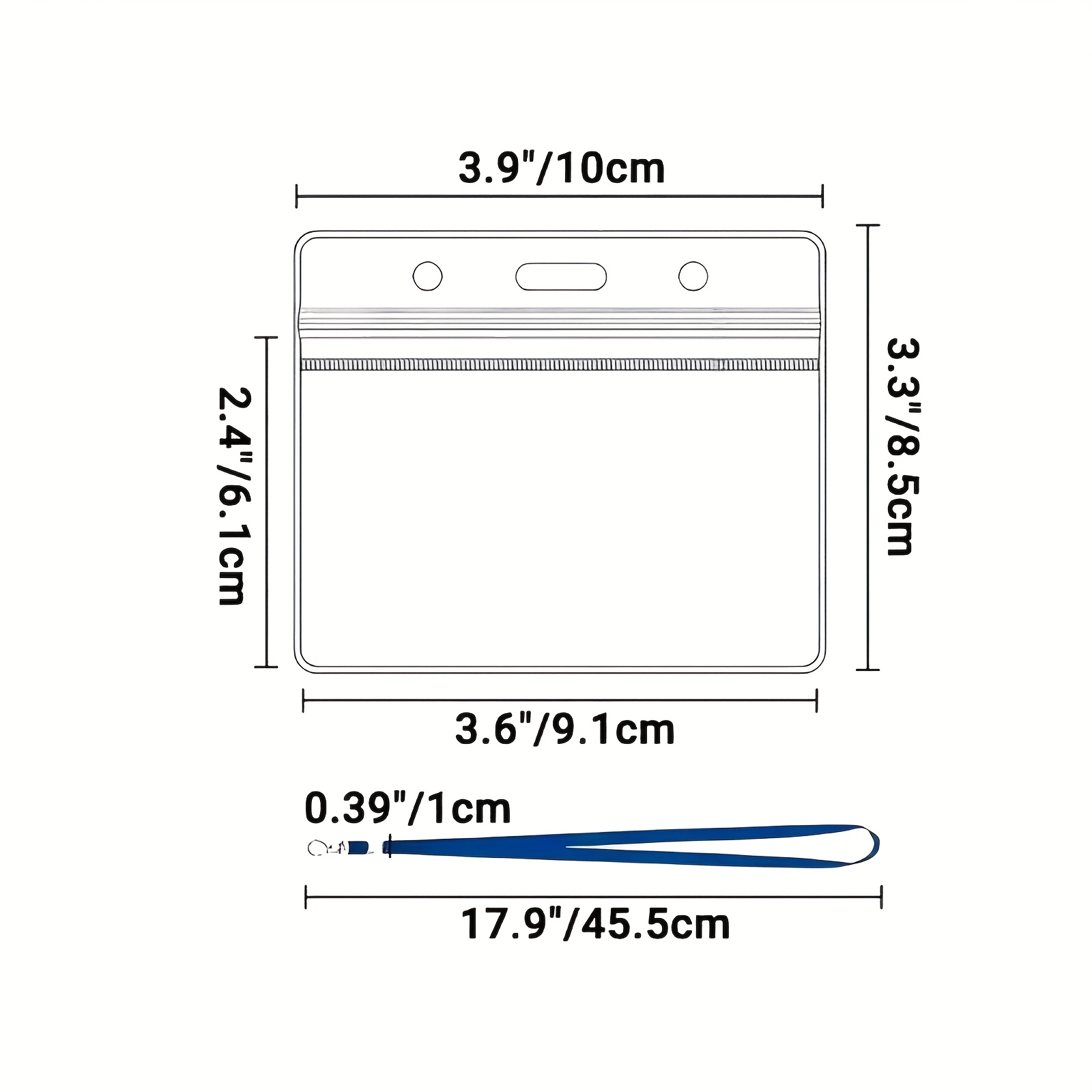 10 sets Transparent PVC ID Car - đánh giá và giá Index Card Holder