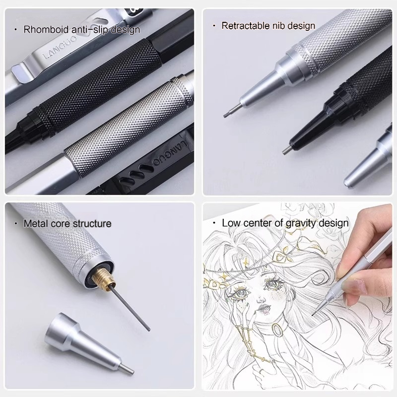 Languo Automatic Mechanical Pe - đánh giá và giá Mechanical Pencil 0.3