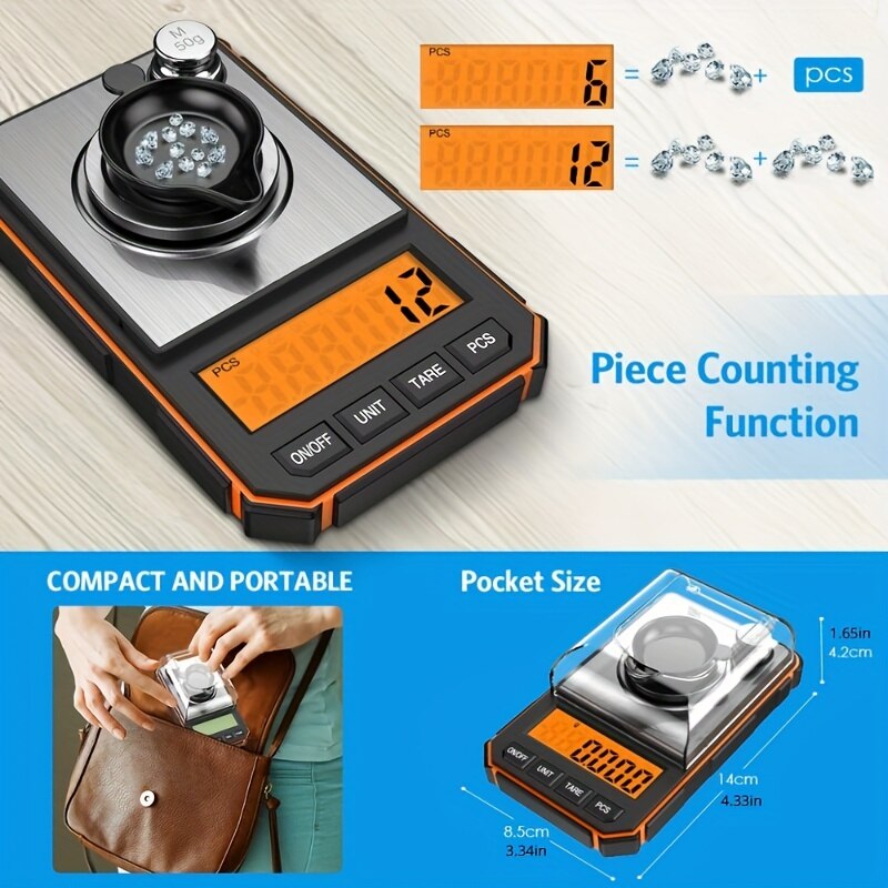 1pc 0.001g Professional Jewelr - đánh giá và giá Tape Dispenser Weighted