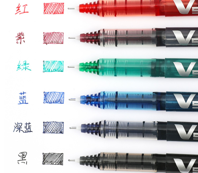 Nhật Bản Phi Công BX-V5 0.5Mm  - đánh giá và giá Pilot Pen V5