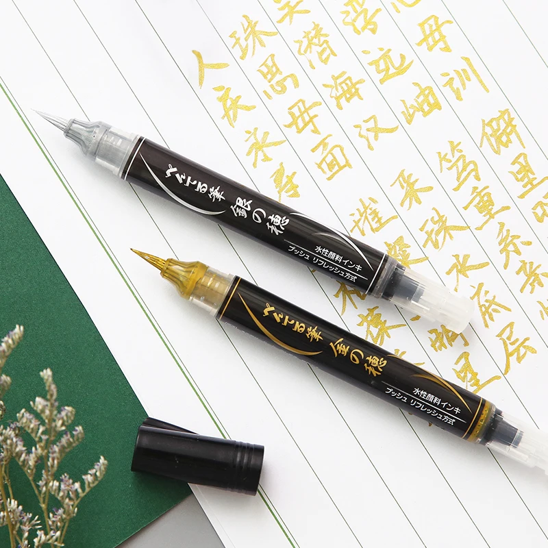 Pentel XGFH-X Metal Color Gold - đánh giá và giá Pentel Pen Sign Pen