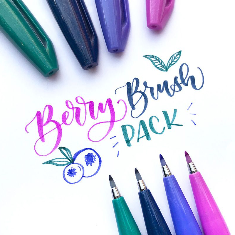 1PC Pentel Fude Brush Touch Si - đánh giá và giá Pentel Pen Sign Pen