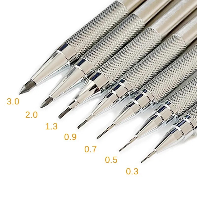 Mechanical Pencil Set 0.3 0.5  - đánh giá và giá Mechanical Pencil 0.3