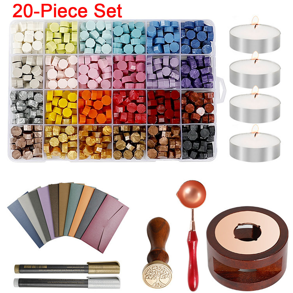 20pcs/set Wax Seal Stamp Set w - đánh giá và giá Wax Seal Stamp Set