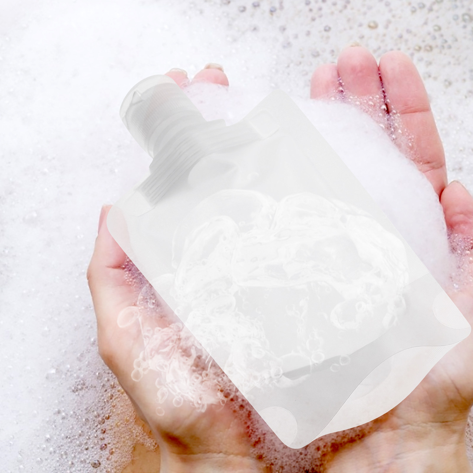 1Set Travel Lotion Storage Bag - đánh giá và giá Gel Refill Pack
