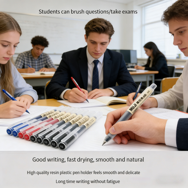 6/8Pcs MUJIs Style Gel Pens, B - đánh giá và giá Muji Stationery Gel Pen