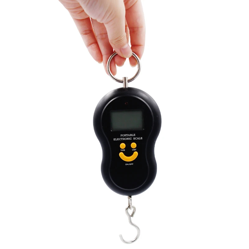 50kg 10g Digital Fishing Scale - đánh giá và giá Tape Dispenser Weighted