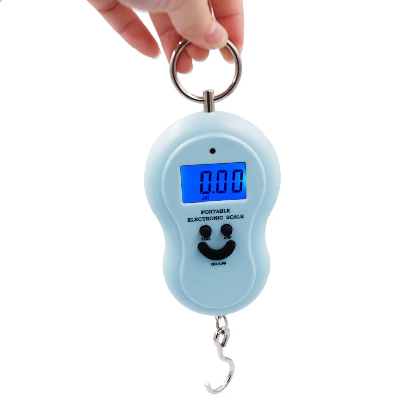 50kg 10g Digital Fishing Scale - đánh giá và giá Tape Dispenser Weighted