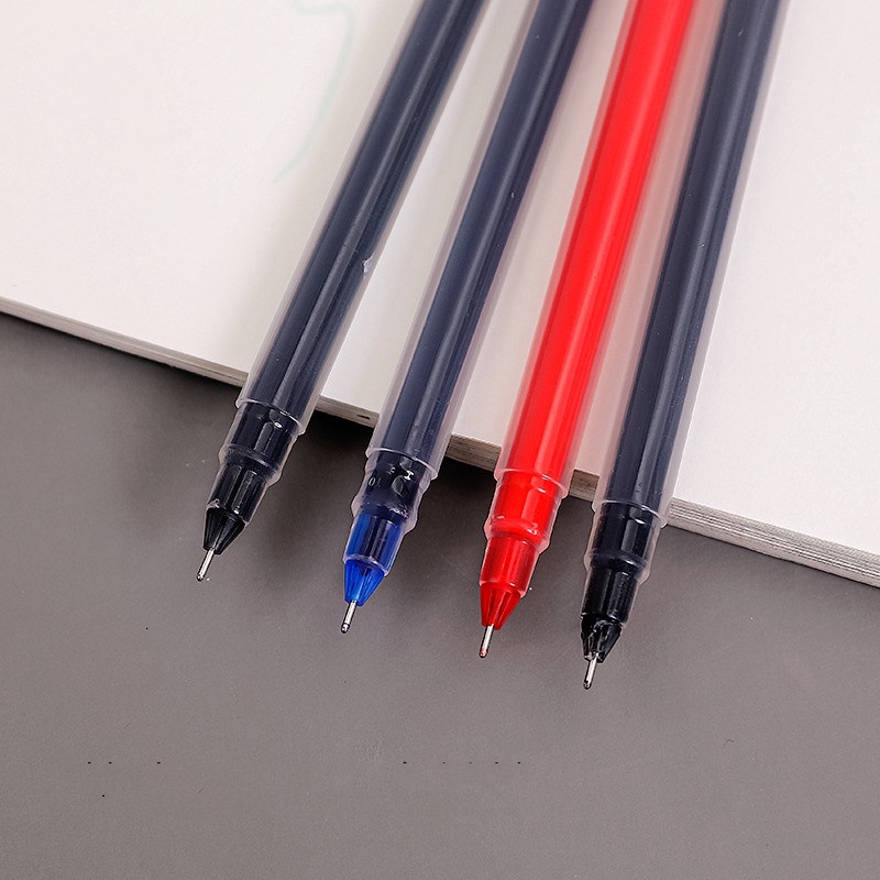 0.5mm Large Capacity Black/Red - đánh giá và giá Muji Stationery Gel Pen