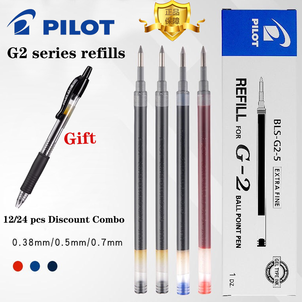 12pcs Japan Original PILOT Gel - đánh giá và giá Pilot Pen G2