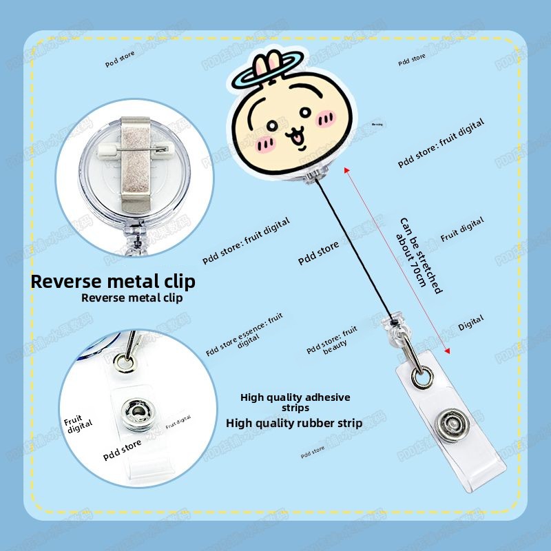 jiyi Retractable Badge Reel Ka - đánh giá và giá Index Card Holder